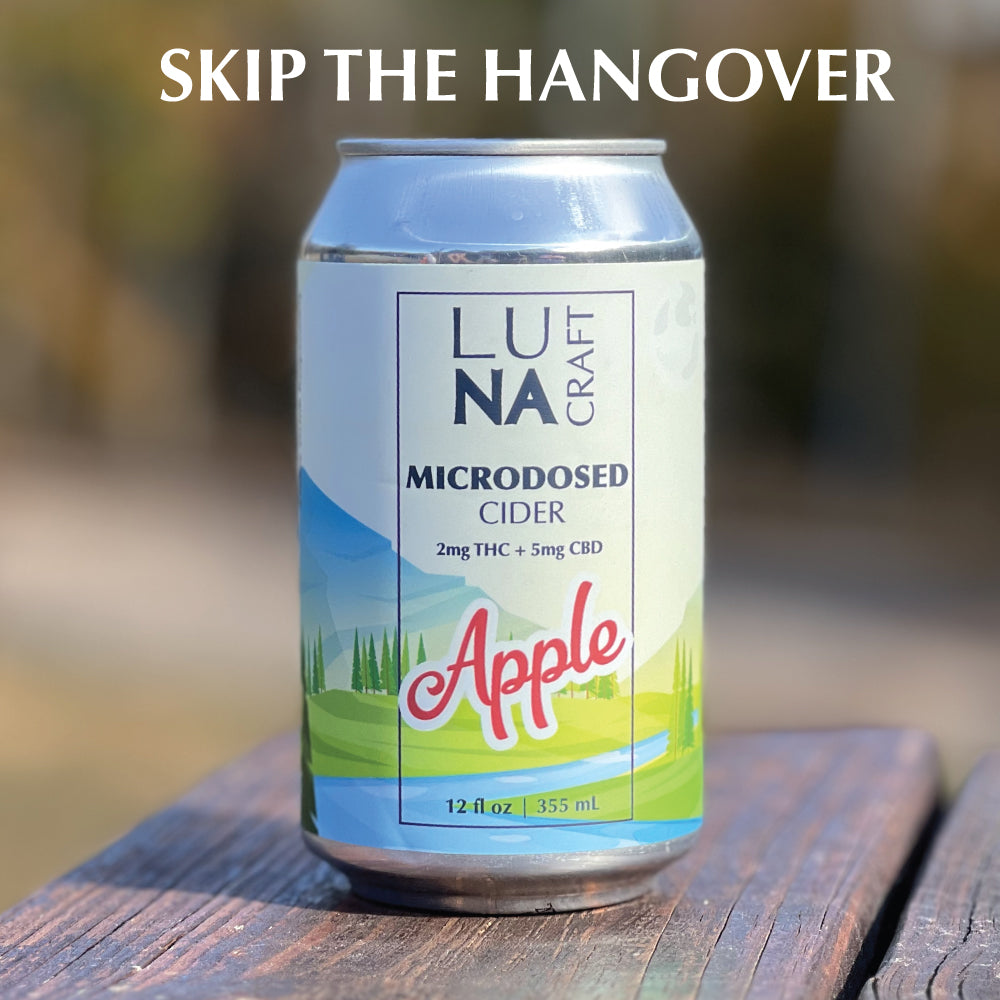 LUNA Microdosed Cider Apple 12 Pack