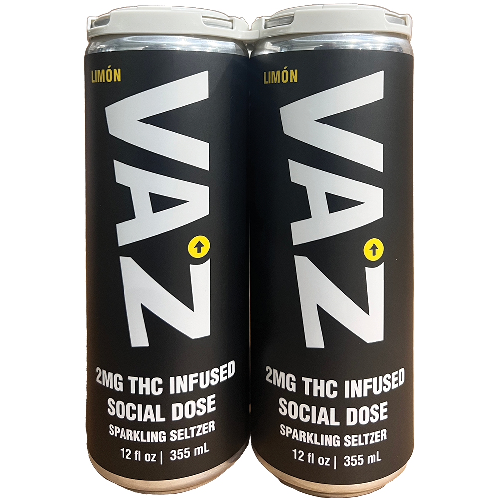 VAZ Limon Lemonade Social Dosed Seltzer