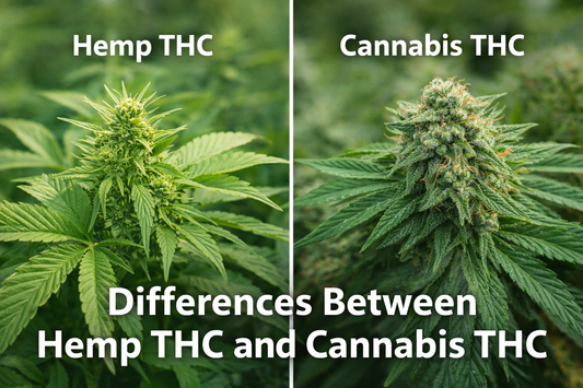 Differences between hemp THC and cannabis THC